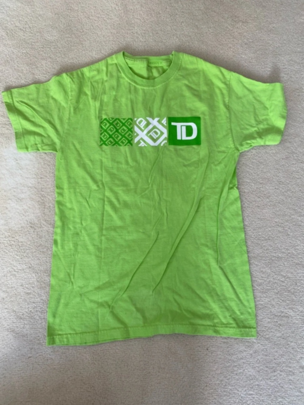 FREE TD Bank Green Logo Tee